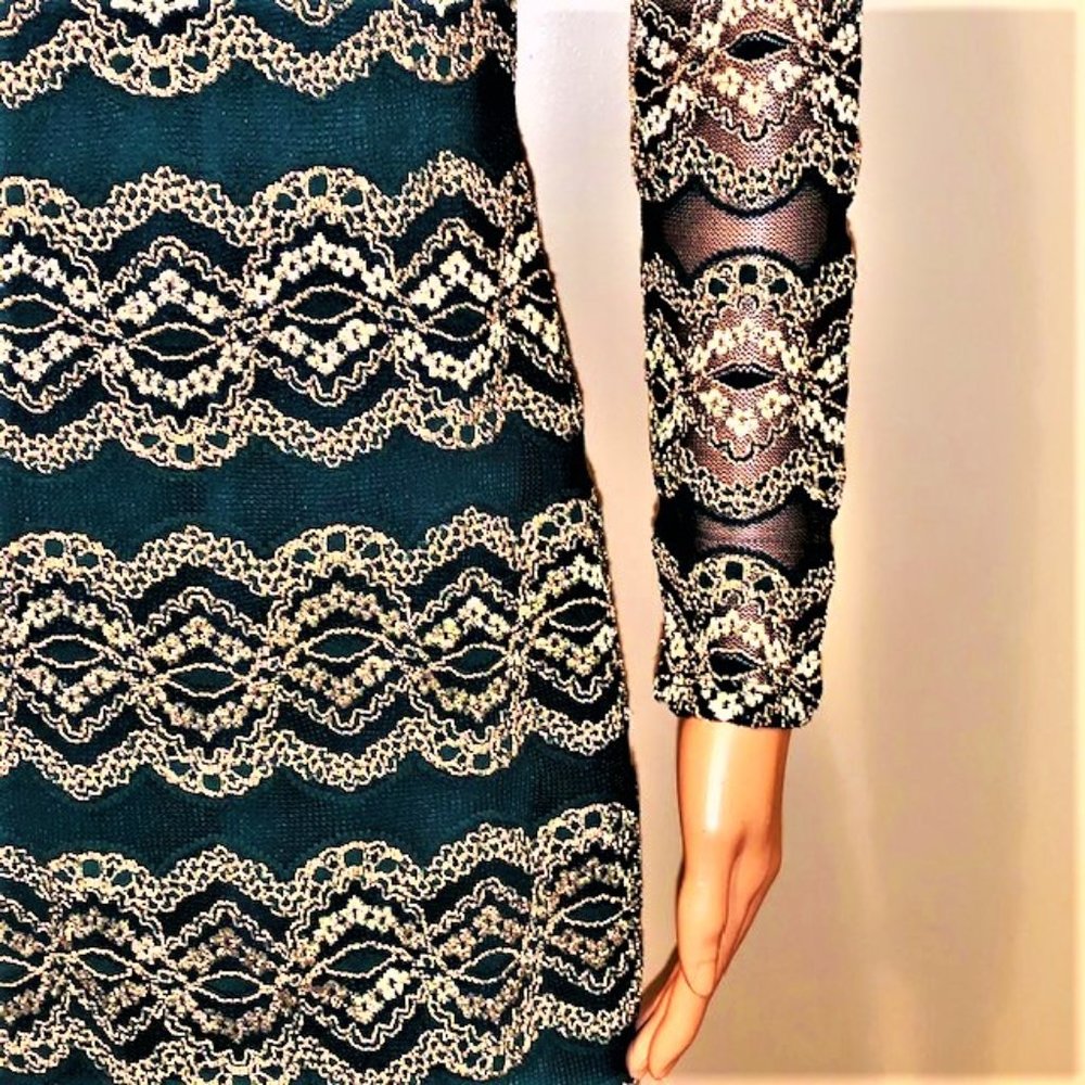 GIANNI BINI Formal Occasion Lace Dress - Picture 6 of 9